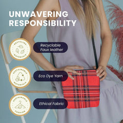 SLING-RSTT | ROYAL STEWART TARTAN SLING BAG PURSE CROSSBODY