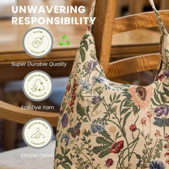 HOBO-MGD | MORNING GARDEN HOBO HANDBAG SHOULDER BAG