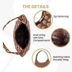 HOBO-JANE | JANE AUSTEN'S OAK HOBO HANDBAG SHOULDER BAG