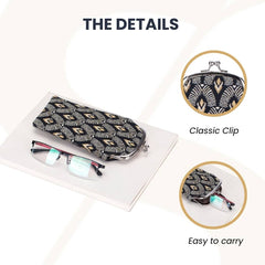 GPCH-LUXOR | BLACK AND WHITE LUXOR GLASSES SUNGLASSES POUCH CASE