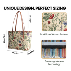COLL-MGD | Morning Garden College/Shoulder Tote Bag