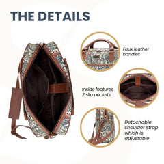 CPU-GLILY | William Morris Golden Lily Computer Laptop Bag Case 15.6