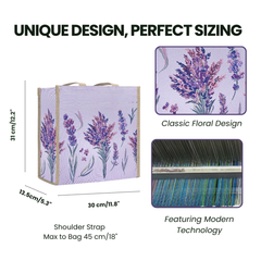 SHOP-LAVENDER | Lavender Shopper Bag