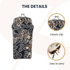 GPCH-KISS | GUSTAV KLIMT THE KISS GLASSES SUNGLASSES POUCH CASE