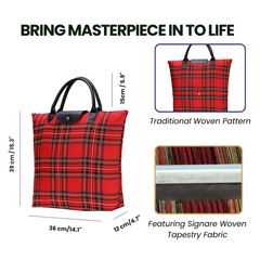 FDAW-RSTT | ROYAL STEWART TARTAN FOLDAWAY GROCERY BAG