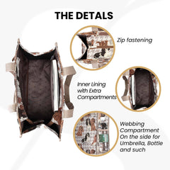 SHOP-KGCS | KING CHARLES CAVALIER SPANIEL DOG SHOPPER BAG