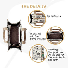 SHOP-SPLM | SPRING LAMB SHOPPER BAG