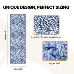 SC-SILK-WM-WIOW | 100% PURE SILK SCARF WILLIAM MORRIS WILLOW BOUGH