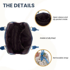 CONV-BP-PETER | Peter Rabbit Convertible Top Handle Purse Handbag