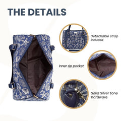 TRAV-SHELL | SEA SHELL TRAVEL BAG WEEKEND GYM HOLDALL