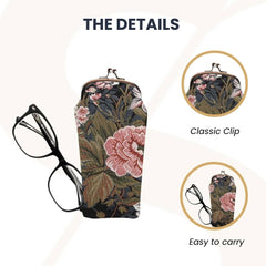 GPCH-PEO | PEONY GLASSES SUNGLASSES POUCH CASE