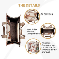 SHOP-RHOR | RUNNING HORSE SHOPPER BAG