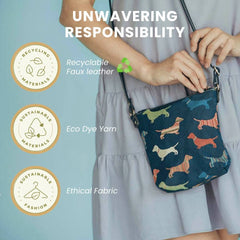 SLING-DACH | DACHSHUND SLING BAG PURSE CROSSBODY