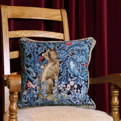 CCOV-ART-MORRIS-6 | WILLIAM MORRIS THE FOX PILLOWCASE/CUSHION COVER | DECORATIVE DESIGN FASHION HOME PILLOW 18X18 INCH