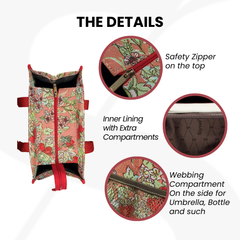 SHOP-WLSTRW | Wild Strawberry Shopper Bag