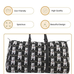 BHOLD-WES | Westie Big Holdall/Duffel Bag