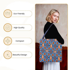 GUSS-FKICON | Frida Kahlo Foldable Gusset Bag