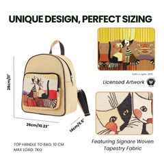 DAPK-RWC-COPPIA | Rosina Cat Cappia Daypack Backpack