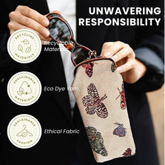 GPCH-BUTT | BUTTERFLY GLASSES SUNGLASSES POUCH CASE