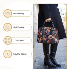 CONV-SAKURA | Ume Sakura Convertible Top Handle Purse Handbag