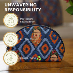 COSM-FKICON | Frida Khalo Cosmetic Make Up Bag