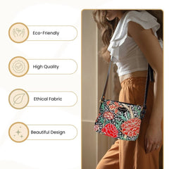 XB02-CRAY | WILLIAM MORRIS THE CRAY CROSS BODY BAG PURSE HANDBAG