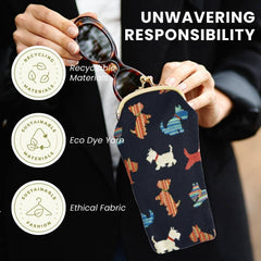 GPCH-PUPPY | PLAYFUL PUPPY GLASSES SUNGLASSES POUCH CASE