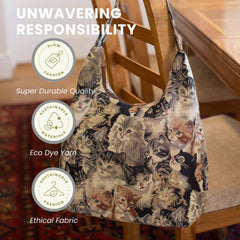 HOBO-CAT | CAT HOBO HANDBAG SHOULDER BAG