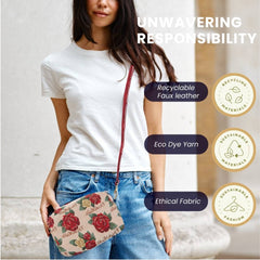 HPBG-FKROSE | Hip Bag - Frida Kahlo Rose