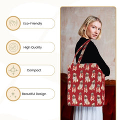 GUSS-PUG |  PUG Foldable Gusset Bag