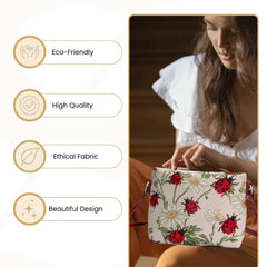 XB02-LDBD | LADYBUG CROSS BODY BAG PURSE HANDBAG