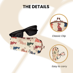 GPCH-CHEKY | CHEEKY CAT GLASSES SUNGLASSES POUCH CASE