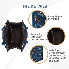 SHOP-DACH | Dachshund SHOPPER BAG