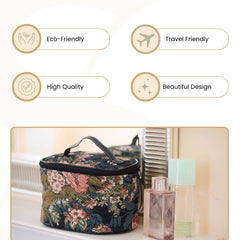TOIL-PEO | PEONY TOILETRY VANITY TRAVEL BAG