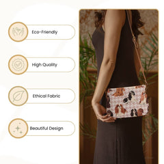 XB02-KGCS | KING CHARLES CAVALIER SPANIEL CROSS BODY BAG PURSE HANDBAG