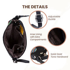 SLING-PUPPY | PLAYFUL PUPPY DOG SLING BAG PURSE CROSSBODY