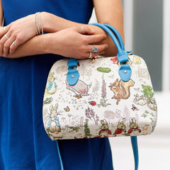 CONV-BP-PETER | Peter Rabbit Convertible Top Handle Purse Handbag
