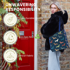 SHOP-DACH | Dachshund SHOPPER BAG