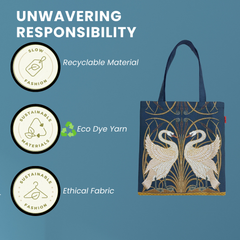 FLAT-SWAN |  WALTER CRANE THE SWAN - FLAT BAG