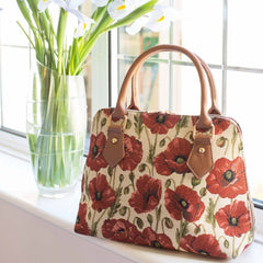 CONV-POP | Poppy Convertible Top Handle Purse Handbag