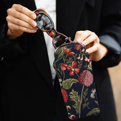 GPCH-MGDBK | MORNING GARDEN BLACK GLASSES SUNGLASSES POUCH CASE