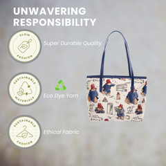 COLL-PADD | Paddington Bear College/Shoulder Tote Bag