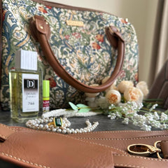 TRAV-GLILY | WILLIAM MORRIS GOLDEN LILY TRAVEL BAG WEEKEND GYM HOLDALL