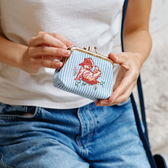FRMP-PADD-CMM | Paddington Classic Marmalade Coin Clasp Frame Purse