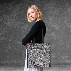 SHOP-ZEBRA| ZEBRA Shopper Bag
