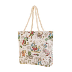 ROPE-BP-PETER | Peter Rabbit Rope Tote Beach Bag