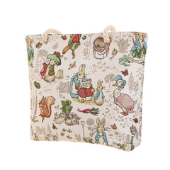 ROPE-BP-PETER | Peter Rabbit Rope Tote Beach Bag