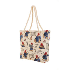 ROPE-PADD | Paddington Bear Rope Tote Beach Bag