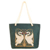 ROPE-SWAN | Swan, Iris and Rush Rope Tote Beach Bag
