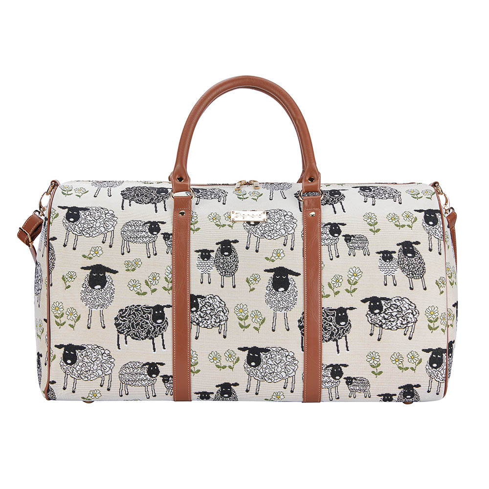 BHOLD-SPLM| Spring Lamb Big Holdall/Duffel Bag